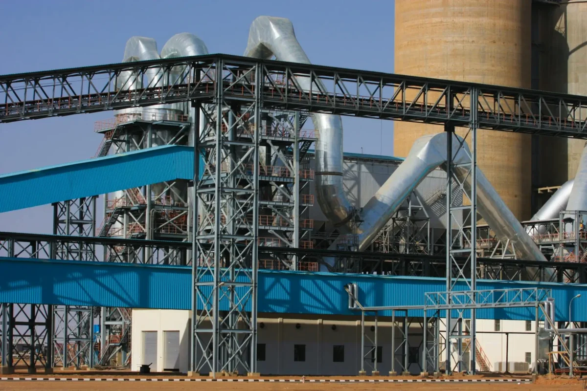 Industrial pipes and mineral processing plant