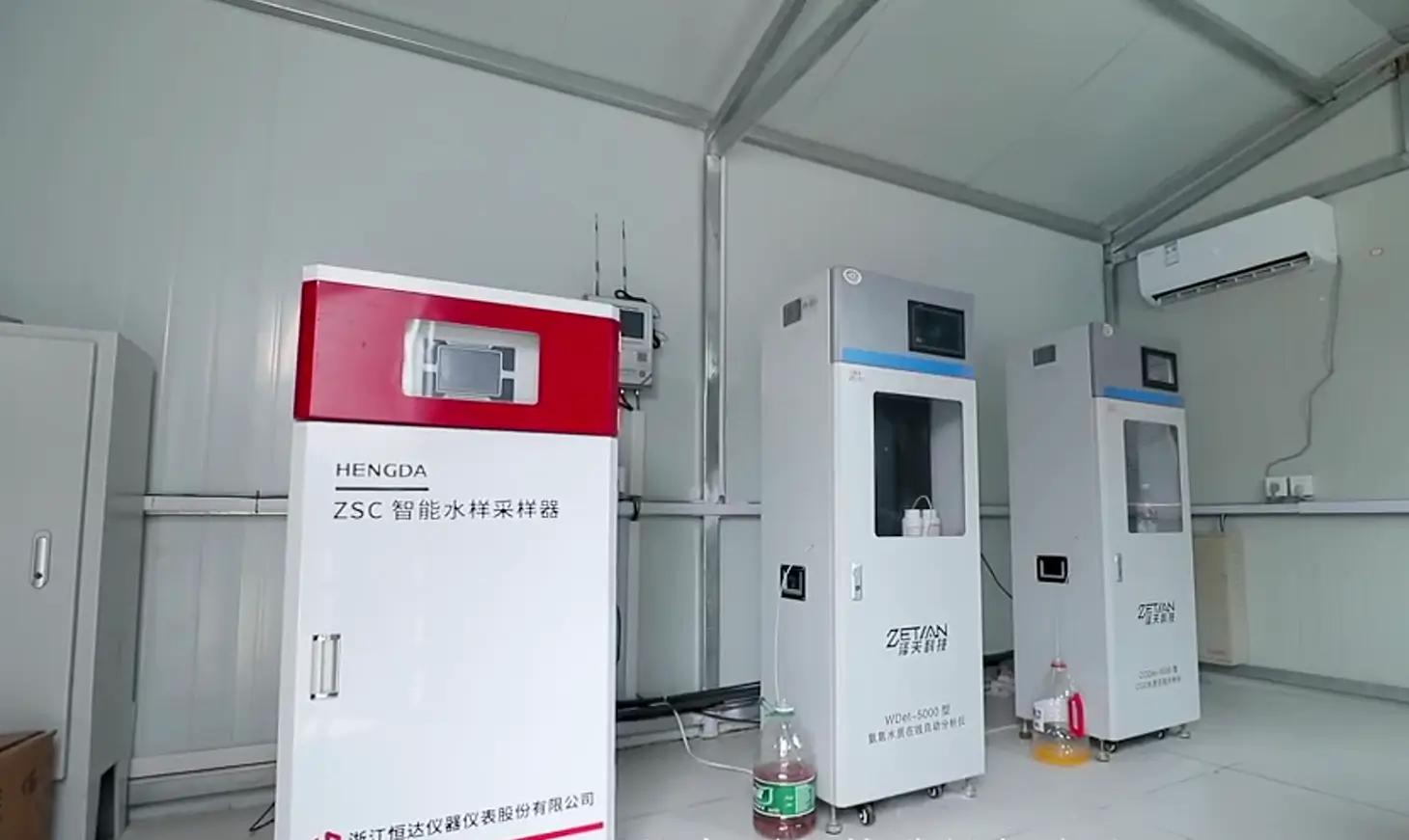 Industrial Mineral Applications for Filtration, Adsorption and Desiccant Projects Testing equipment in quality room